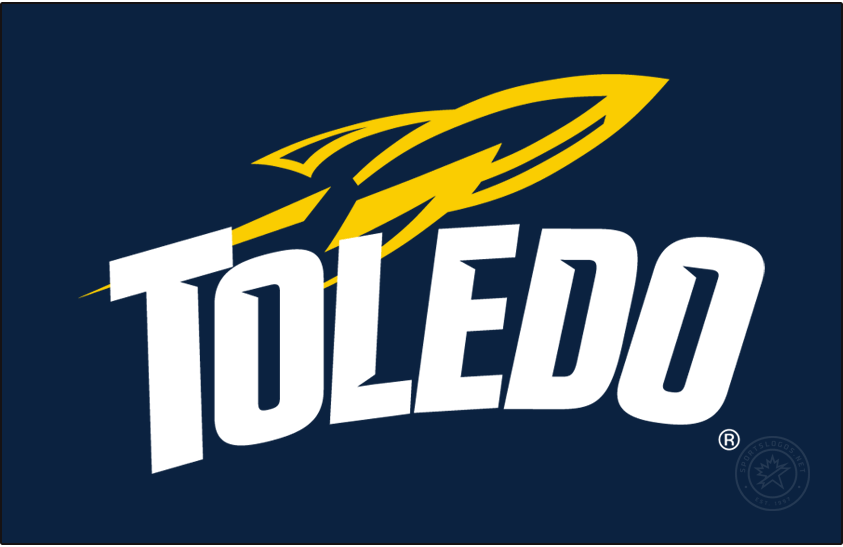 Toledo Rockets 2019-Pres Primary Dark Logo diy iron on heat transfer